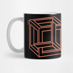 Orange Cube Mug